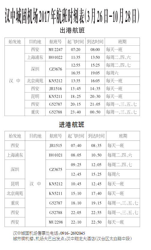 运城机场最新时刻表，轻松规划出行旅程