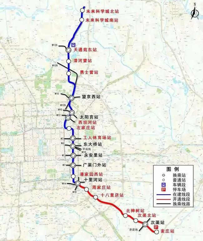 北京地铁最新线路图概览