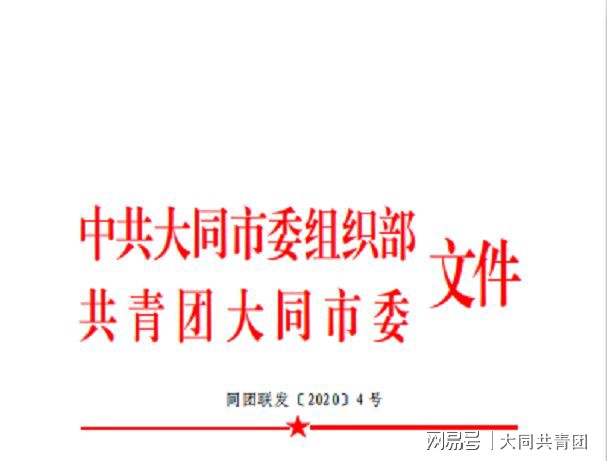 大同共青团市委人事任命完成，青春力量共筑发展新篇章